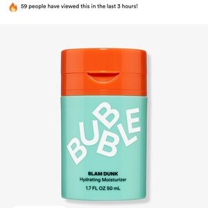 Buble Slam Dunk Hydrating Moisturizer - Orange and Green